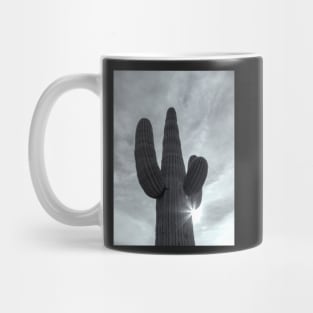 Saguaro bw Mug